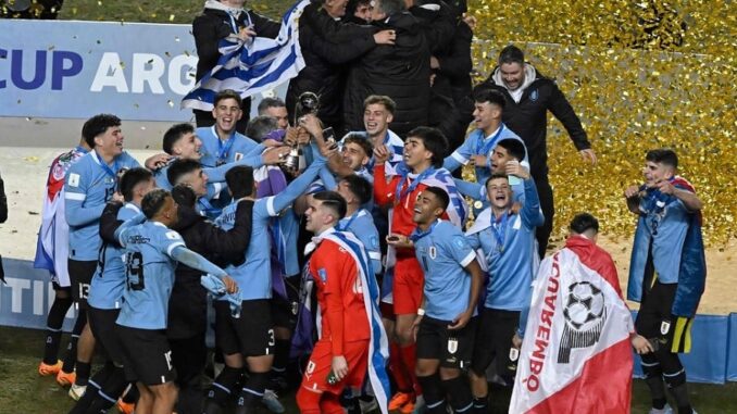 Sub 20: Uruguay se coronó por primera vez campeón mundial 